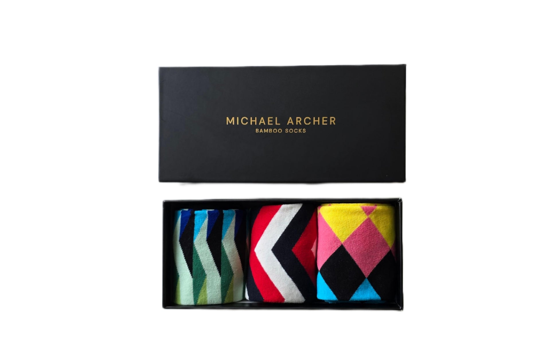 Colorful Gift Box Set - Geometric (3-pack) image 0