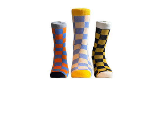 Colorful Gift Box Set - Check (3-pack) image 1